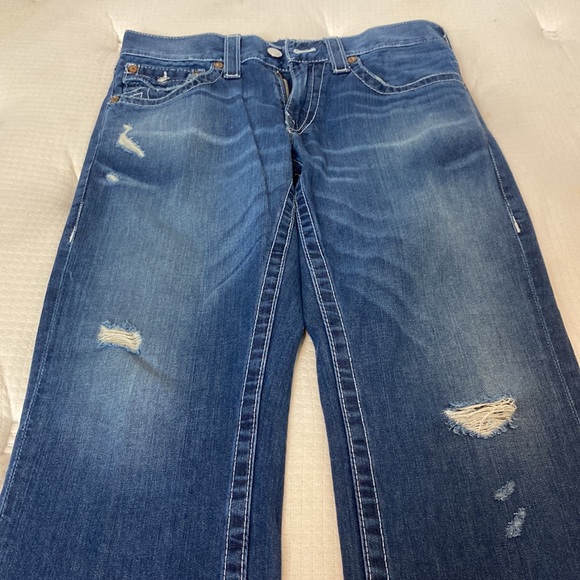 ✅Men True Religion Ricky Jeans Size 33 - Picture 3 of 11